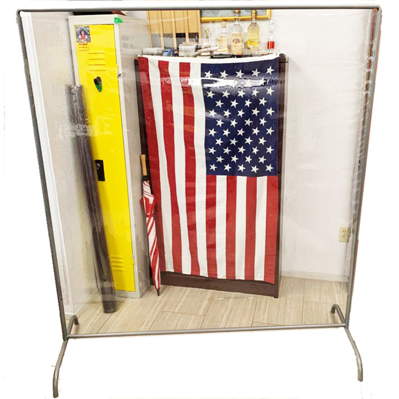 Blantex 62" x 70" Clear Partition KD