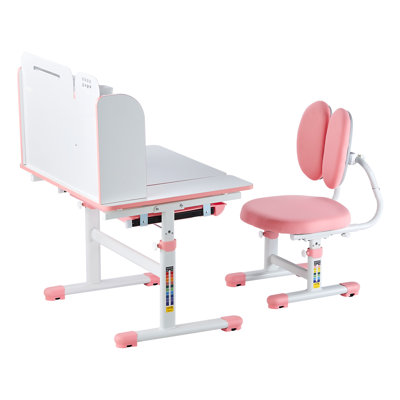Adjustable Height Steel Writing Desk