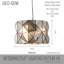 Luminaire suspendu 3 lumières Metropolitan Geo-Gem