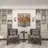 Beardall Aluminum Accent Table with Hammered Design-1490597057