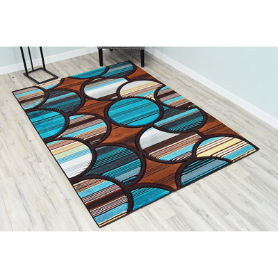 Mccampbell Performance Geometric Indoor Rug