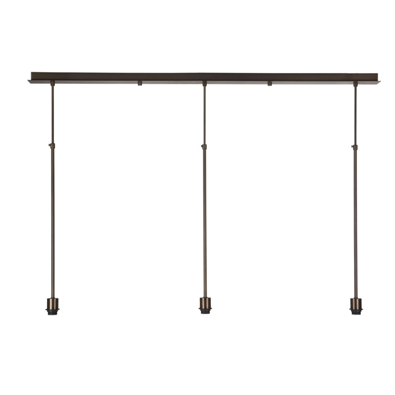 Renteria 3 - Light Kitchen Island Pendant, Antique brass