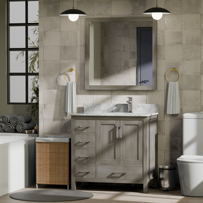 Ensemble de meuble-lavabo simple 36 po Jacques