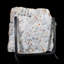 Calcite avec willetite, zinc rouge et Franklinite, plaque polie - Mine Franklin, New Jersey