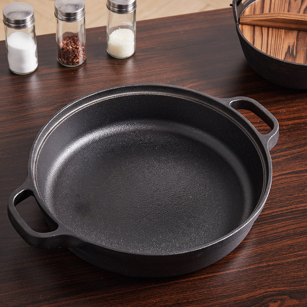 Bengtson Non-Stick Cast Iron Grill Pan / Griddle Set