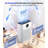 Air Purifier for Large Room 1295Ft² - Washable Filter with Real-Time Air Quality Monitor, Removes Pet Hair, Odors, Smoke, Dust for Home, Office - White