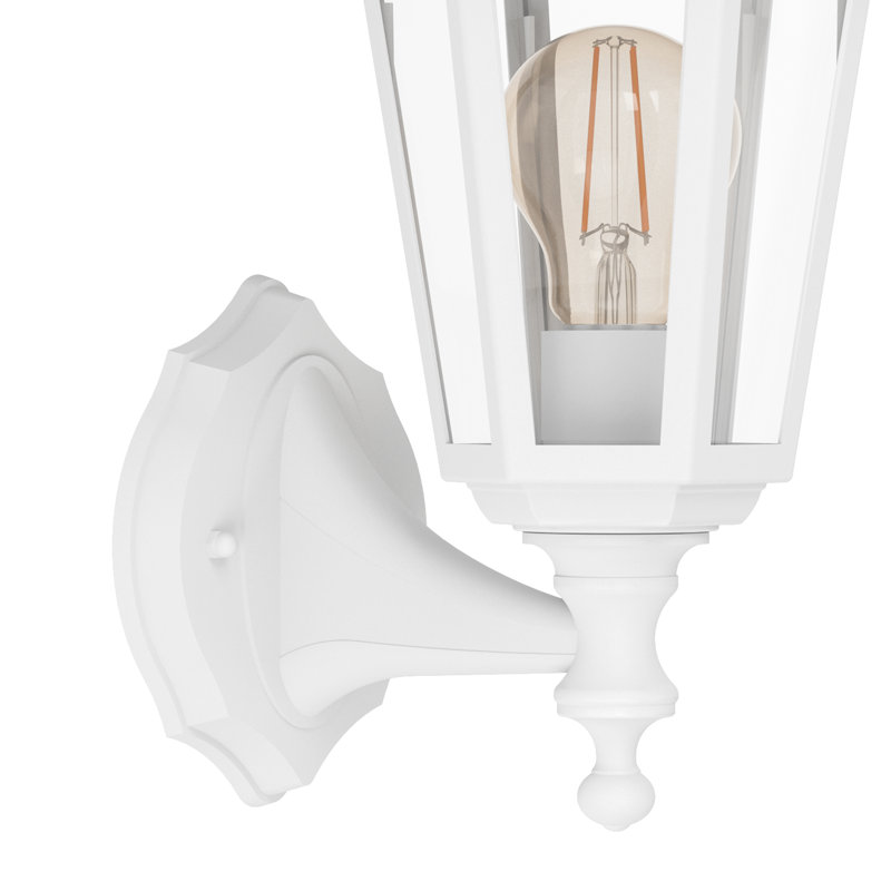 Olgiata-E Plastic Classic Outdoor Wall Light, Chrome