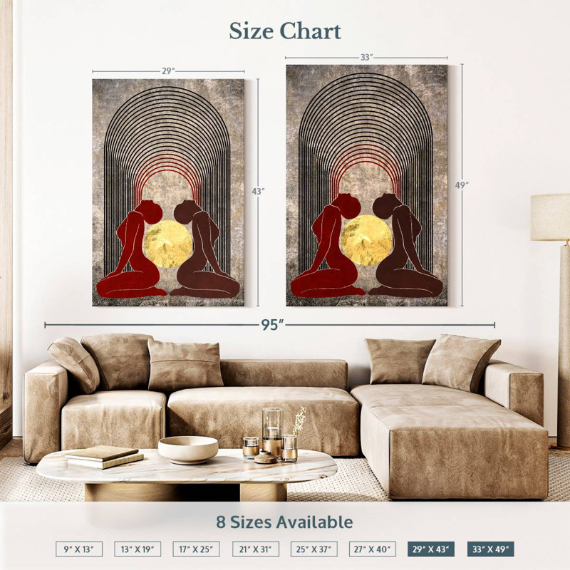 Kerrick Women Worship, 51" H x 34" W