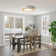 Pesach LED Tiered Round Flush Mount