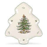 Spode Christmas Tree Tree-Shaped Dish 14"
