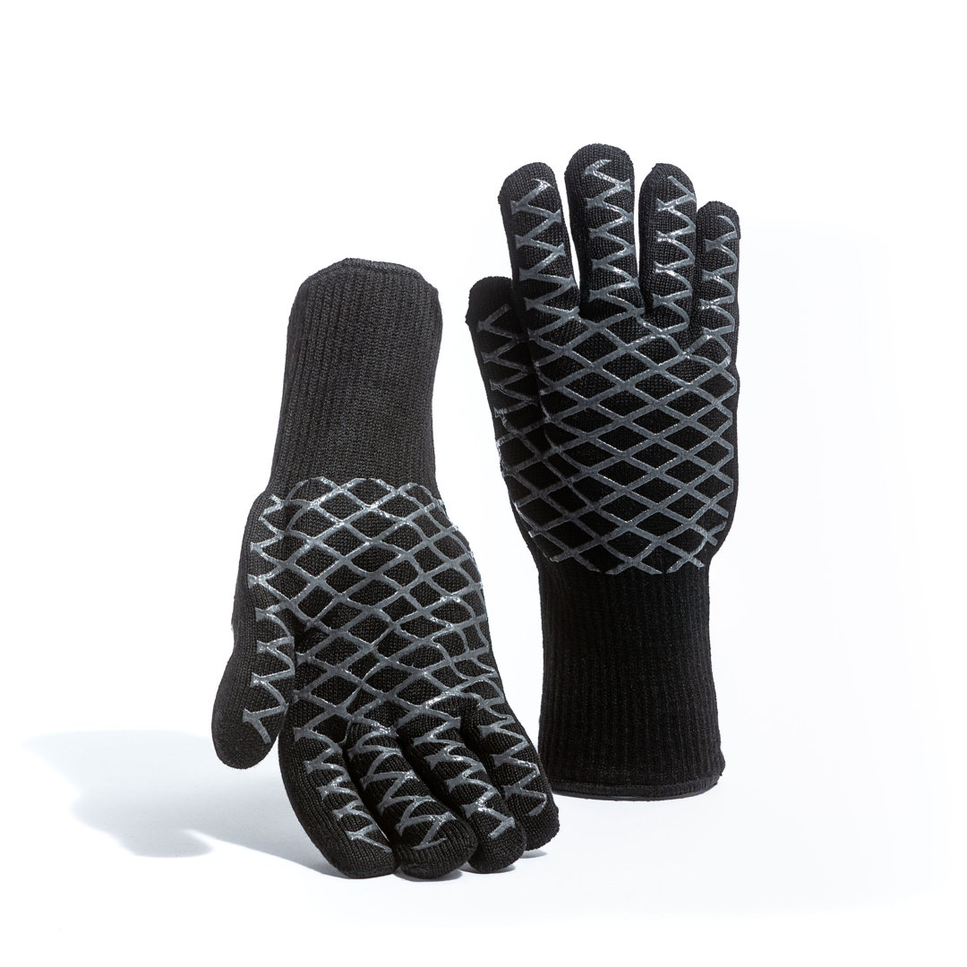 Fire & Flavor Chef's BBQ Hot Gloves (Set of 2) Fire & Flavor