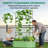Galvanized Raised Garden Bed With 71In Arch Trellis For Climbing Plants-1934175714