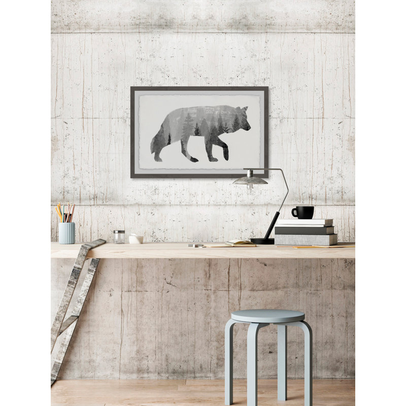 Canis - Single Picture Frame Painting, 61 cm H x 91 cm W x 4 cm D