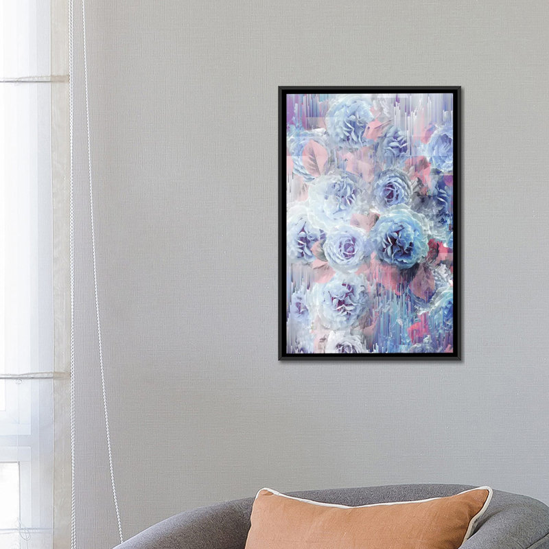 «Waiting for Spring», impression sur toile, H 26 po x l 18 po x P 1,5 po, Toile avec cadre noir, Pas de tapis