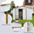 Metal garden sheds 10ftx12ft outdoor storage sheds-117711652