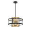 Soho - luminaire suspendu 4 lumières semi-encastré