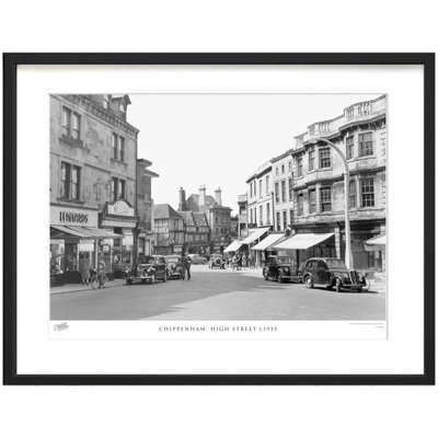 Chippenham, High Street C1955 - Single Picture Frame Print