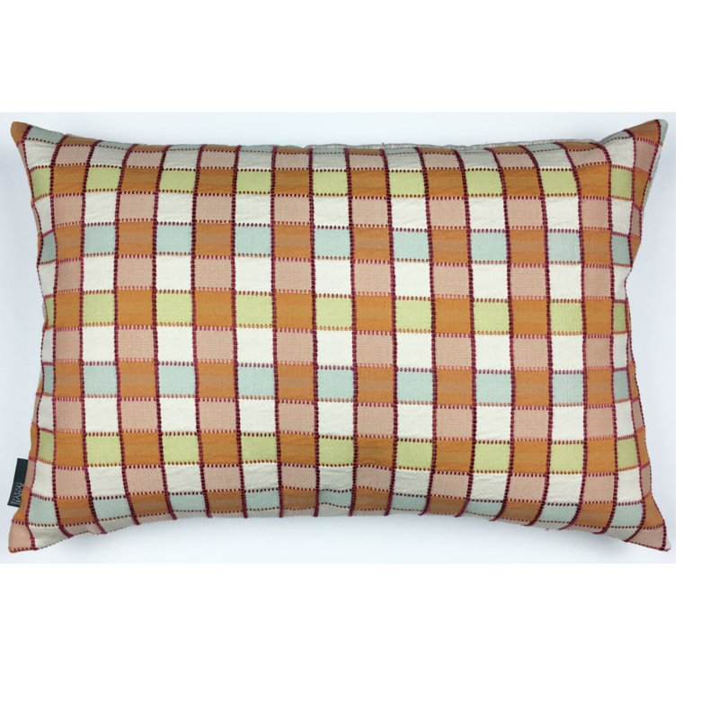Housse et insert de coussin rectangulaire Heureux Punch, Orange