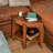 Charkita 16'' W Teak Corner Shower Bench