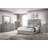 Tonay Panel Bed LED Headboard White High Gloss-892899459-892899458