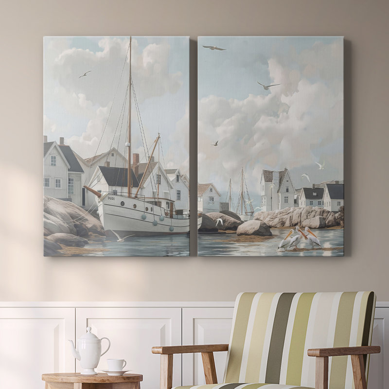 Fisherman's Way III-Premium Gallery Wrapped Canvas -Ready to Hang