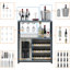 Armoire à vin avec porte-bouteilles amovible, porte-bouteilles avec porte-verre-1489183973
