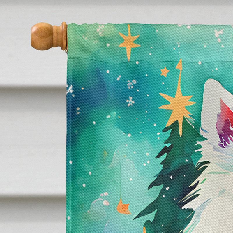 Double Sided Polyester Christmas, 40'' H x 28'' W