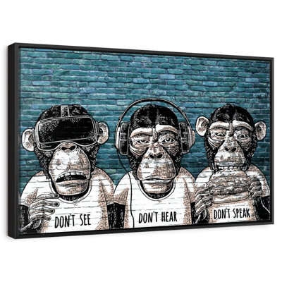 Trois singes