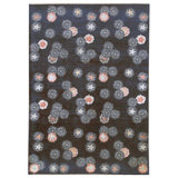 Hand Knotted Area Rug in Black