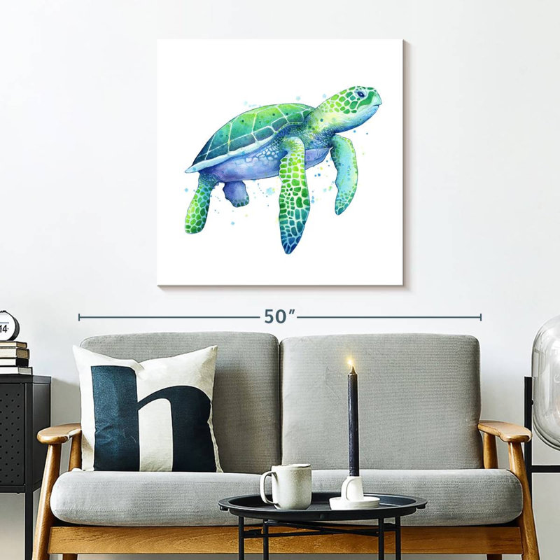Crowle Sea Turtles, 30" H x 30" W