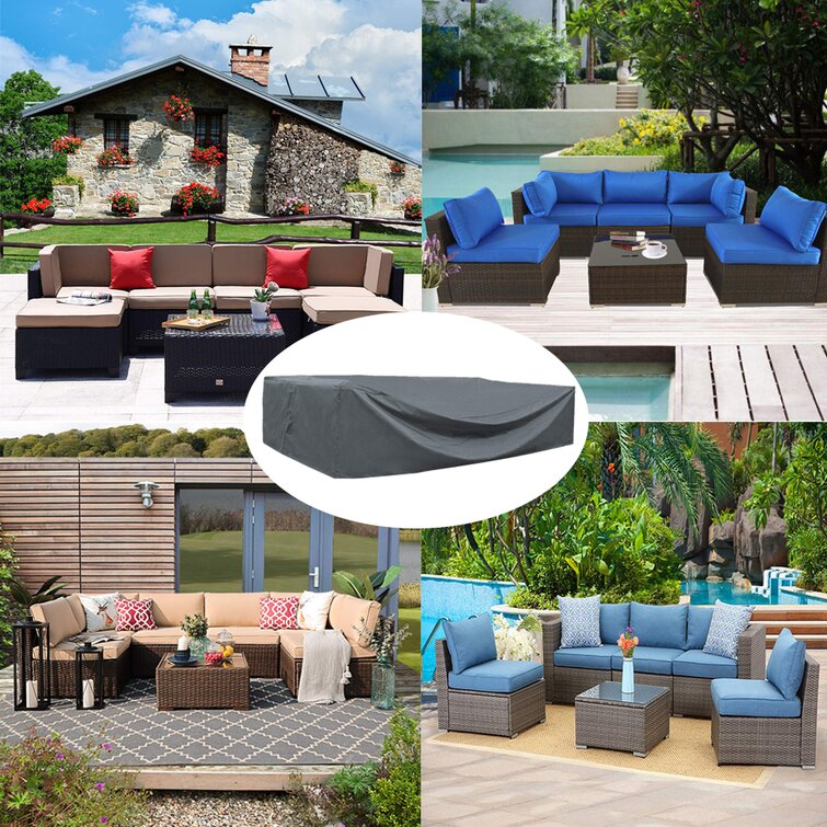 Arlmont & Co. Housse de patio, housses pour ensemble de meubles de jardin  imperméables et Commentaires - Wayfair Canada