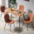 4 - Person Four Leg Dining Set-98593433
