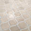 Carrelage mosaïque en marbre poli 11 po x 13 po Tivoli