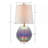 Ranier Iridescent Glass Table Lamp