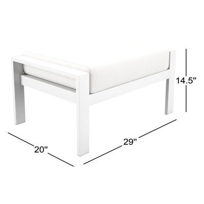 Townsend Sunbrella® Patio Ottoman