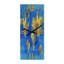 Golden Glam World Map - Horloge murale Glam-387800250