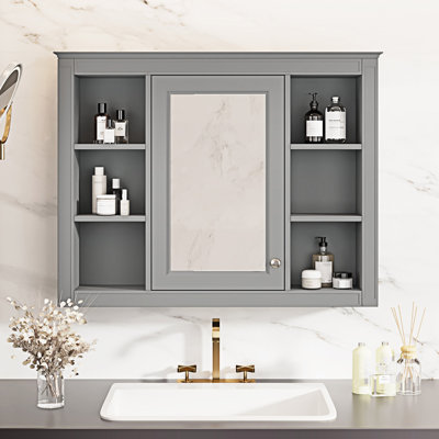 Armoire à pharmacie murale avec miroir