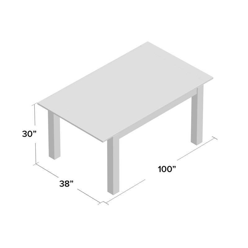 Schoenberg Extendable Solid Wood Dining Table