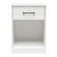 45cm W Manufactured Wood Bedside Table