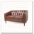 PU Leather 2-Seater Loveseat Sofa-1697787888
