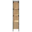 Anntonette 154.5cm H x 76.5cm W Steel Etagere Bookcase-856477560