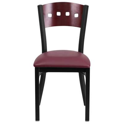 Chaise de restaurant en métal Jyun
