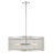Emilia 5 - Light Steel Dimmable Drum Chandelier-1462980091