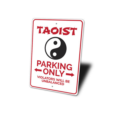 Panneau taoïstes en aluminium