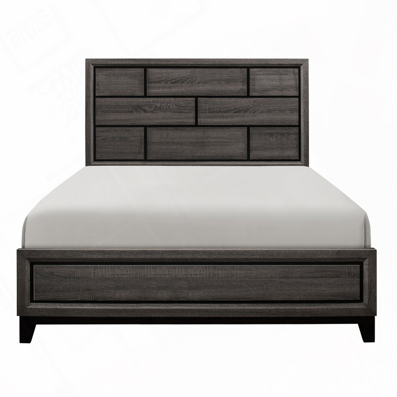 Grand lit de style moderne