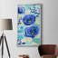 «Blue Modern Garden II», peinture sur toile encadrée-631358081-631358083