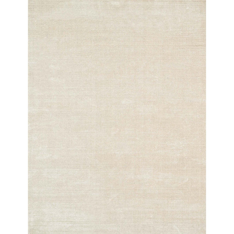 Hand Knotted Area Rug in Taupe