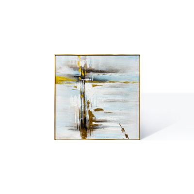 Sanctuary Serene Retreat Abstract Oil Painting