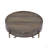 Drum Coffee Table With 1 Drawer