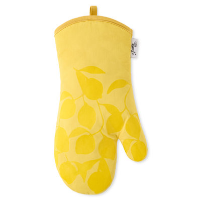 Gant de four en vigne citron FIESTA, jaune tournesol, 7 po x 13 po